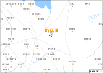 map of Kyelim