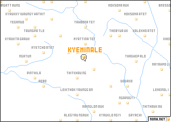 map of Kyemin Ale