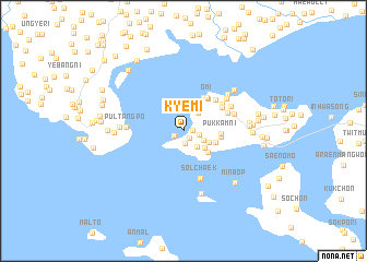 map of Kyemi