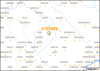 map of Kyengru