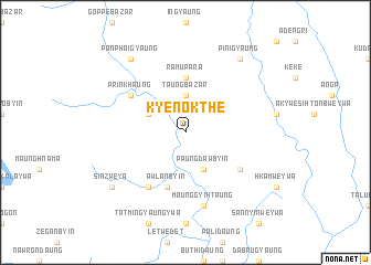 map of Kyenokthe