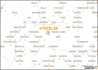 map of Kyérèlsé