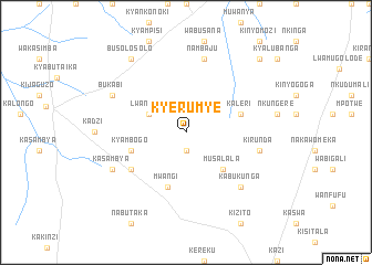 map of Kyerumye