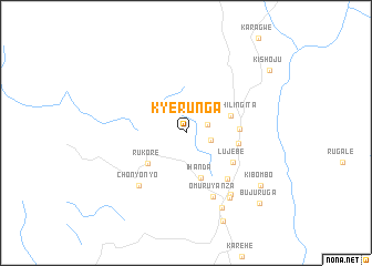 map of Kyerunga