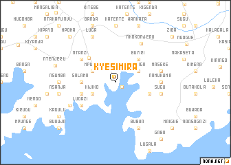 map of Kyesimira