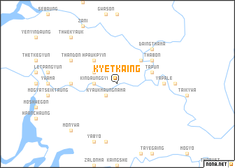 map of Kyetkaing