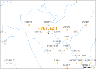 map of Kyetlezit