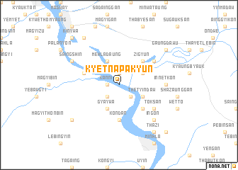 map of Kyetnapakyun