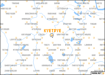 map of Kyetpye