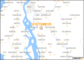 map of Kyetsa-byin