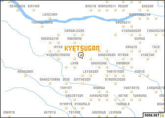 map of Kyetsugan