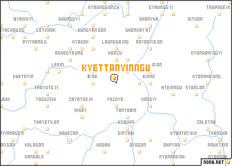 map of Kyettanyinngu