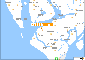 map of Kyettawbyin