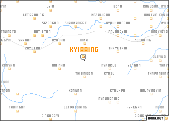 map of Kyia-aing