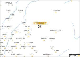 map of Kyibin-et