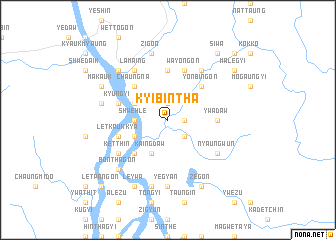 map of Kyibintha