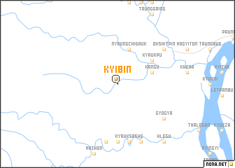 map of Kyibin