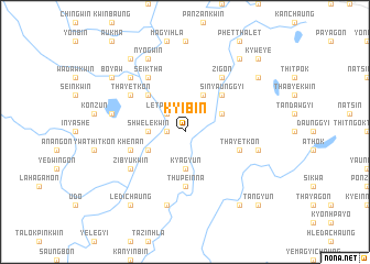 map of Kyibin