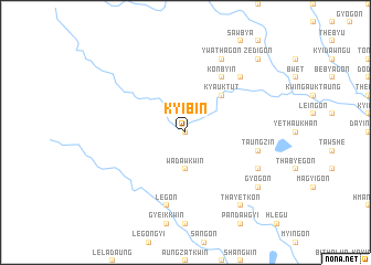 map of Kyibin