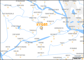 map of Kyidan