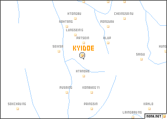 map of Kyidoe