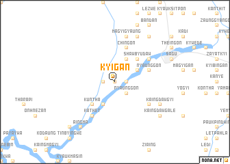 map of Kyigan