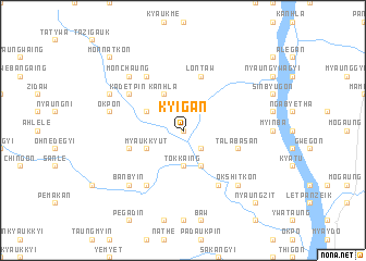 map of Kyigan