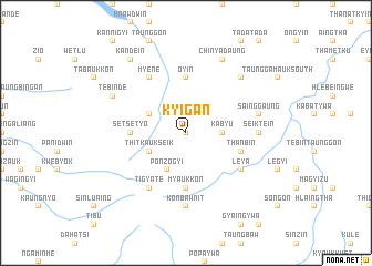 map of Kyigan