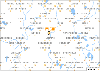 map of Kyigon