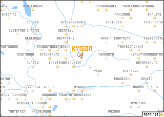 map of Kyigon