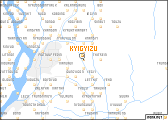 map of Kyigyizu