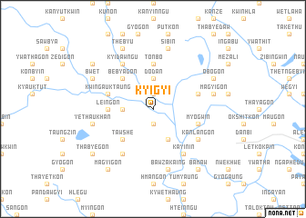 map of Kyigyi