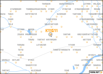 map of Kyigyi