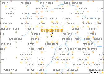 map of Kyikoktwin