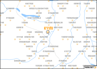 map of Kyini
