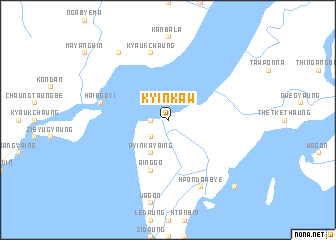 map of Kyinkaw