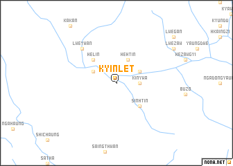 map of Kyinlet