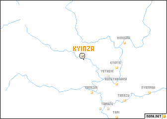 map of Kyinza