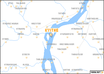 map of Kyithe