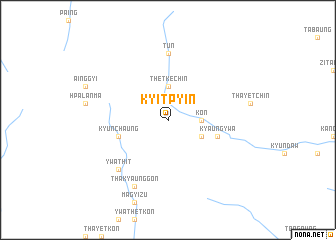 map of Kyitpyin