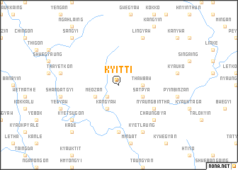 map of Kyitti