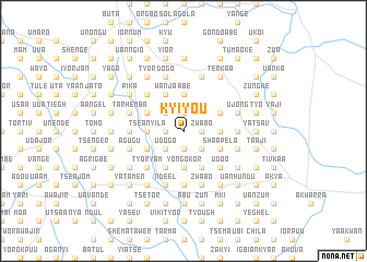 map of Kyiyou