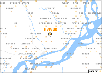 map of Kyiywa