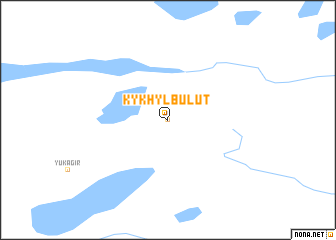map of Kykhyl-Bulut