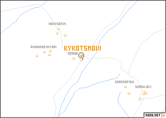 map of Kykotsmovi