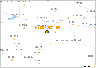 map of Kyk-Verkolas