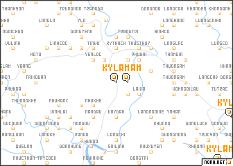 map of Kỳ Lãm