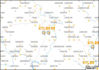map of Kỳ Lãm