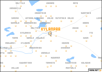 map of Kylänpää