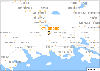 map of Kylänpää